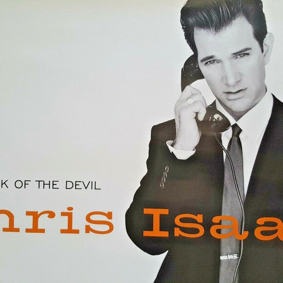 CHRIS ISAAK Speak Of The Devil Poster RARE Promo 1998 24"X24" - Picture 3 of 6